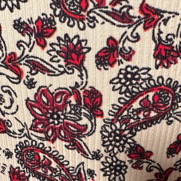 Jolie and Joy size 1X pull over Paisley dress - Picture 4 of 9